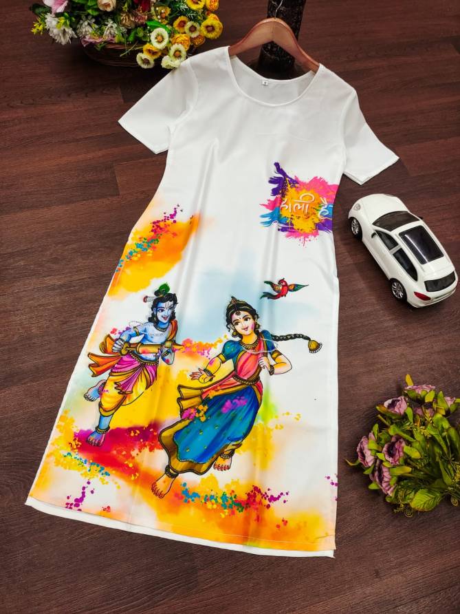 MG 369 Girls Holi Special Festive Wear Kurti Wholesalers In Delhi